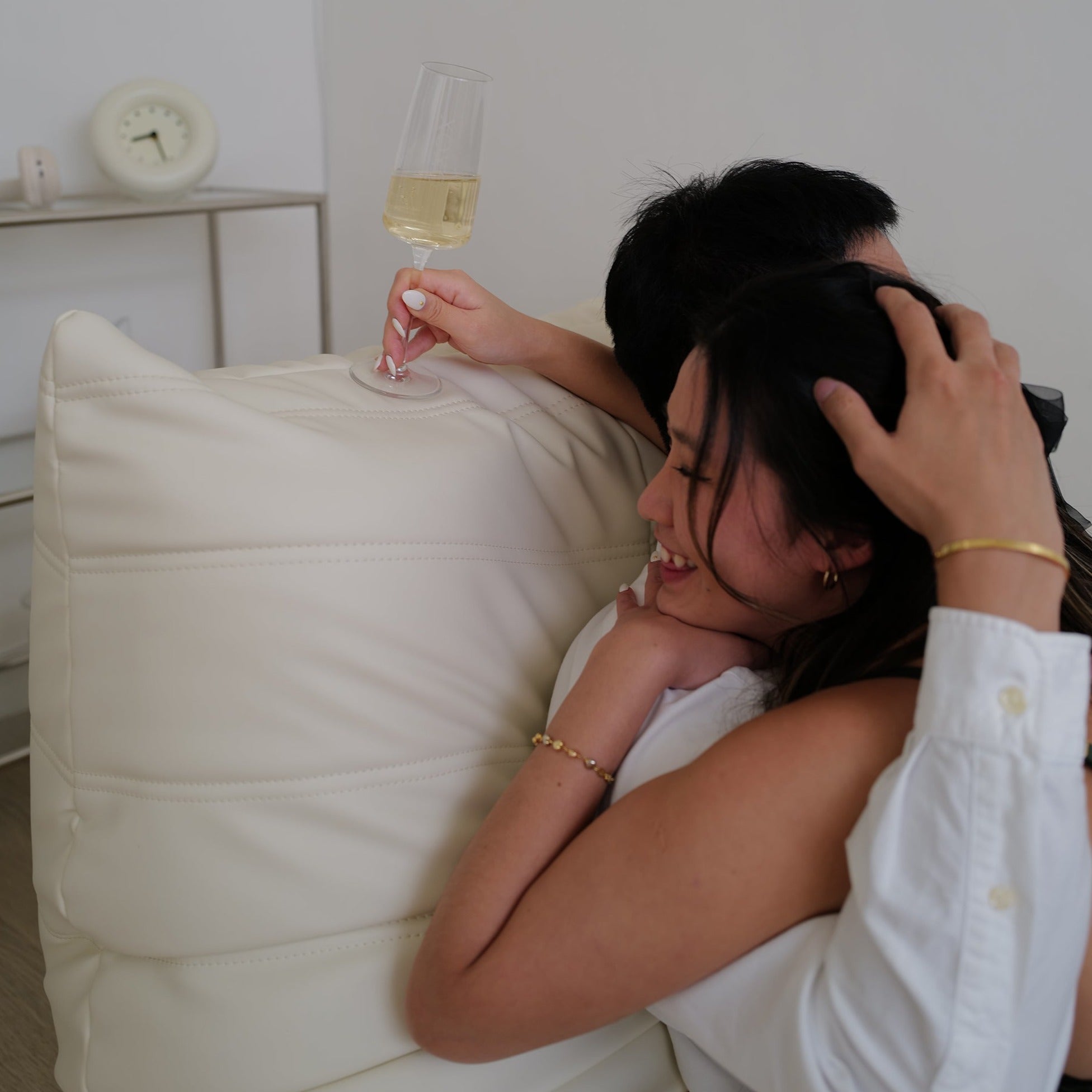 Personalized Champagne Glasses Gift Box Set