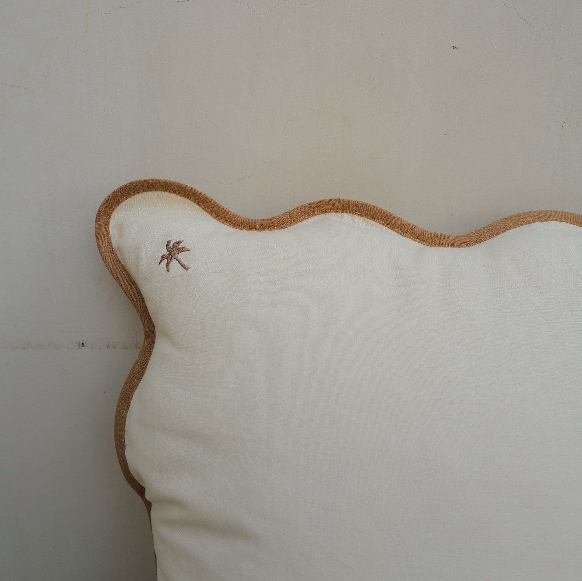 Palm Tree Linen Cushion Cover