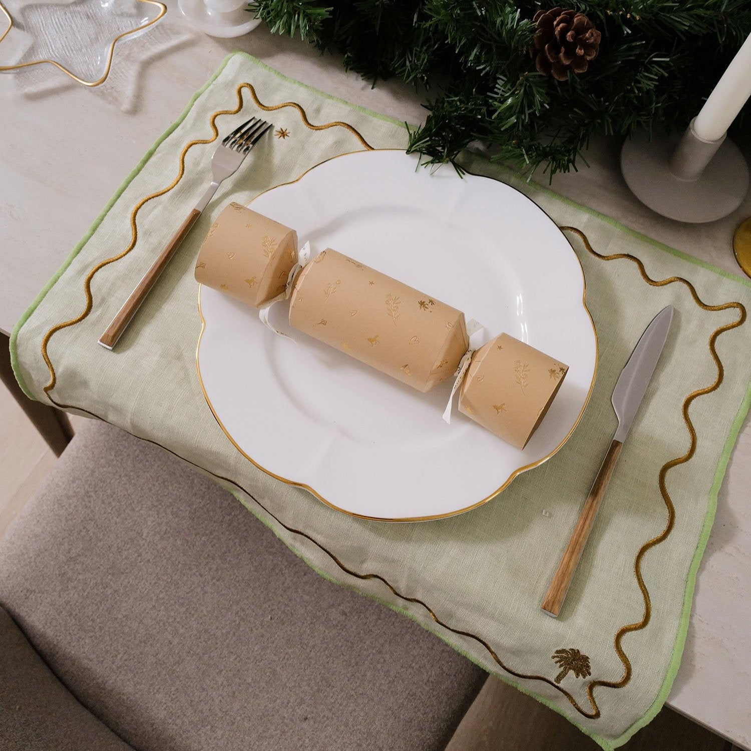 Lime Green Placemat