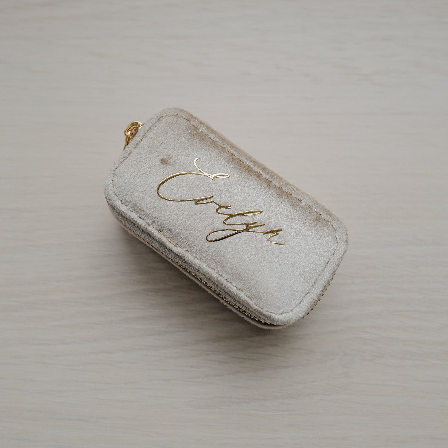 Small Velvet Jewelry Box