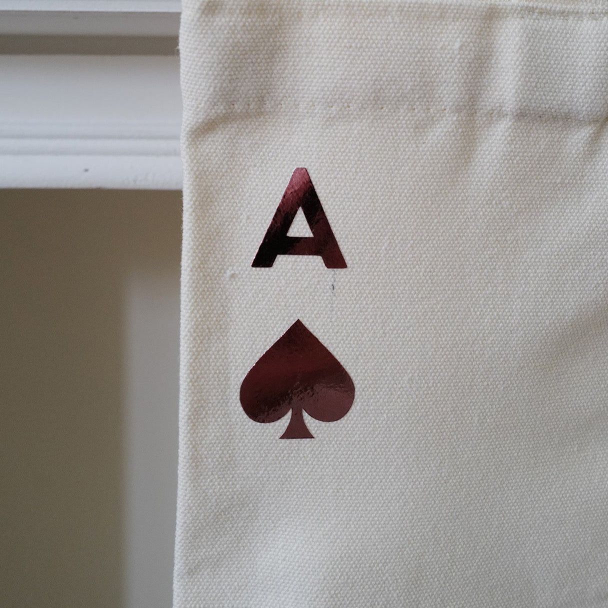 Personalized Playing Card Tote Bag