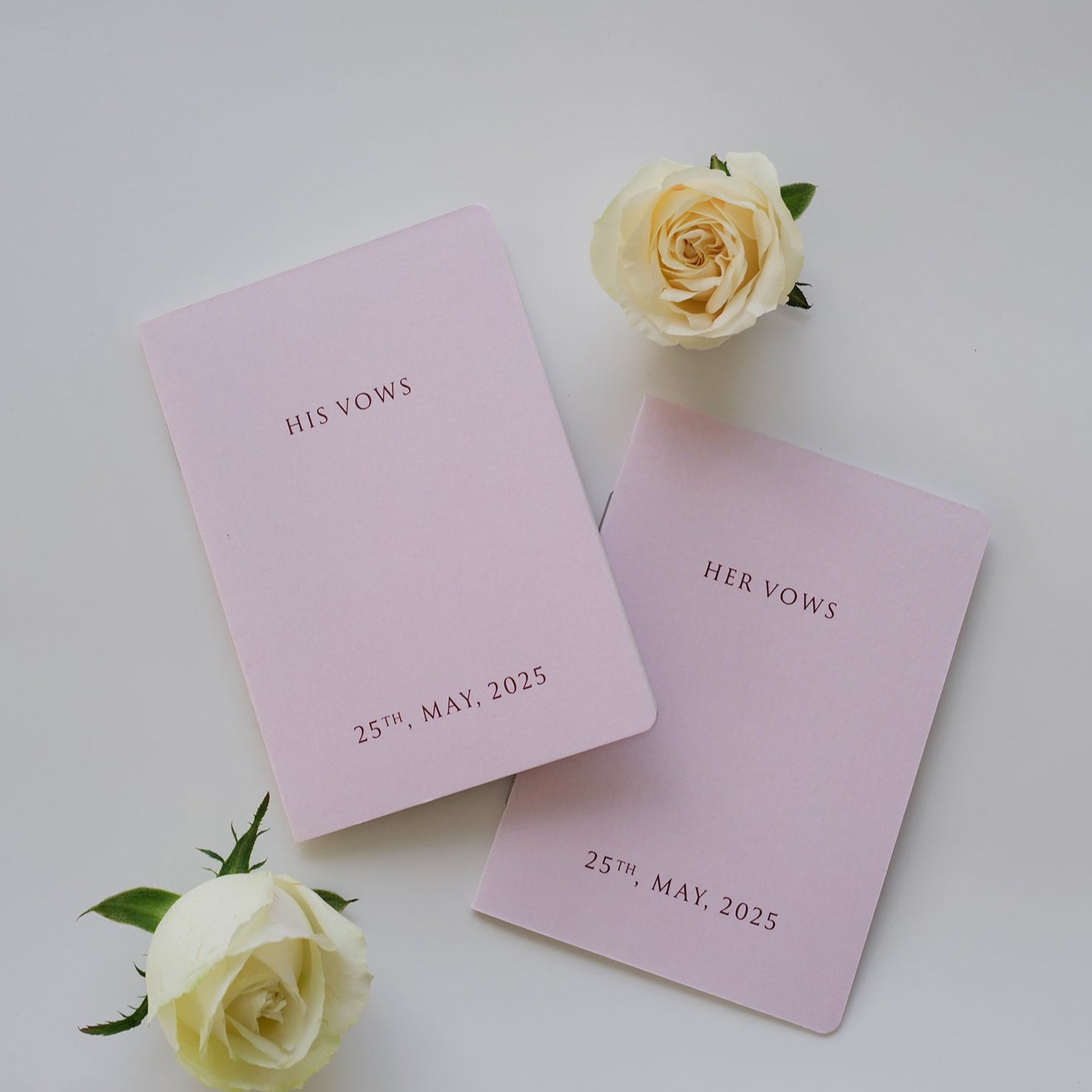 Personalized Vow Book