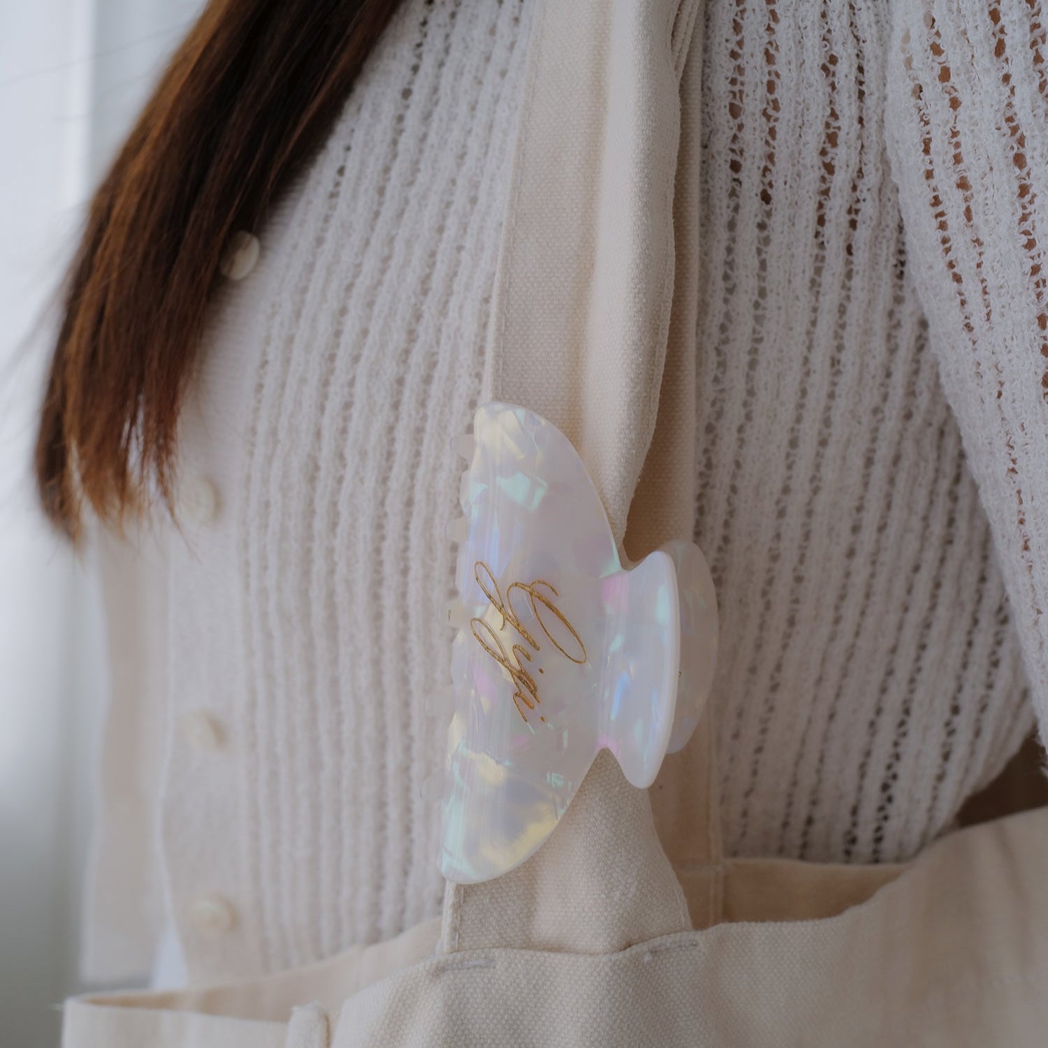 Personalized Hair Claw Clip