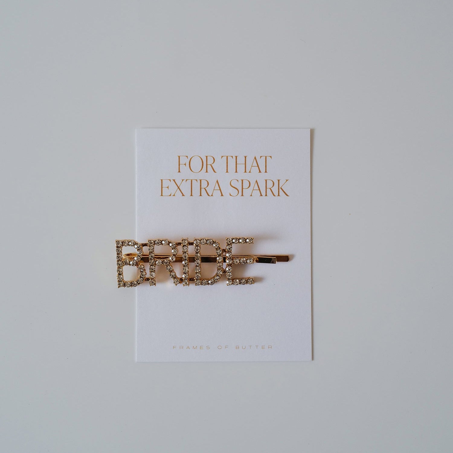 For That Extra Spark Rhinestone Bobby Pin