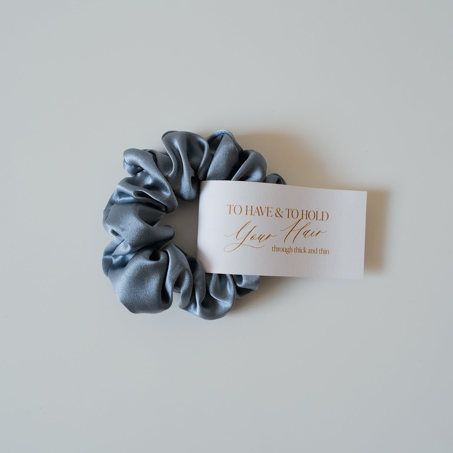 To Have & To Hold Silk Scrunchie