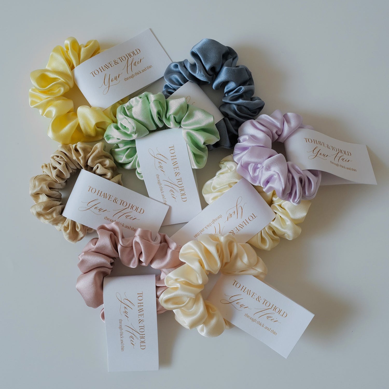 To Have & To Hold Silk Scrunchie
