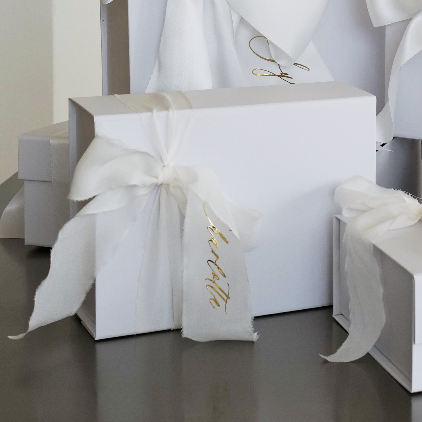 Add-on | Personalized Silk Wrap-Around Bow