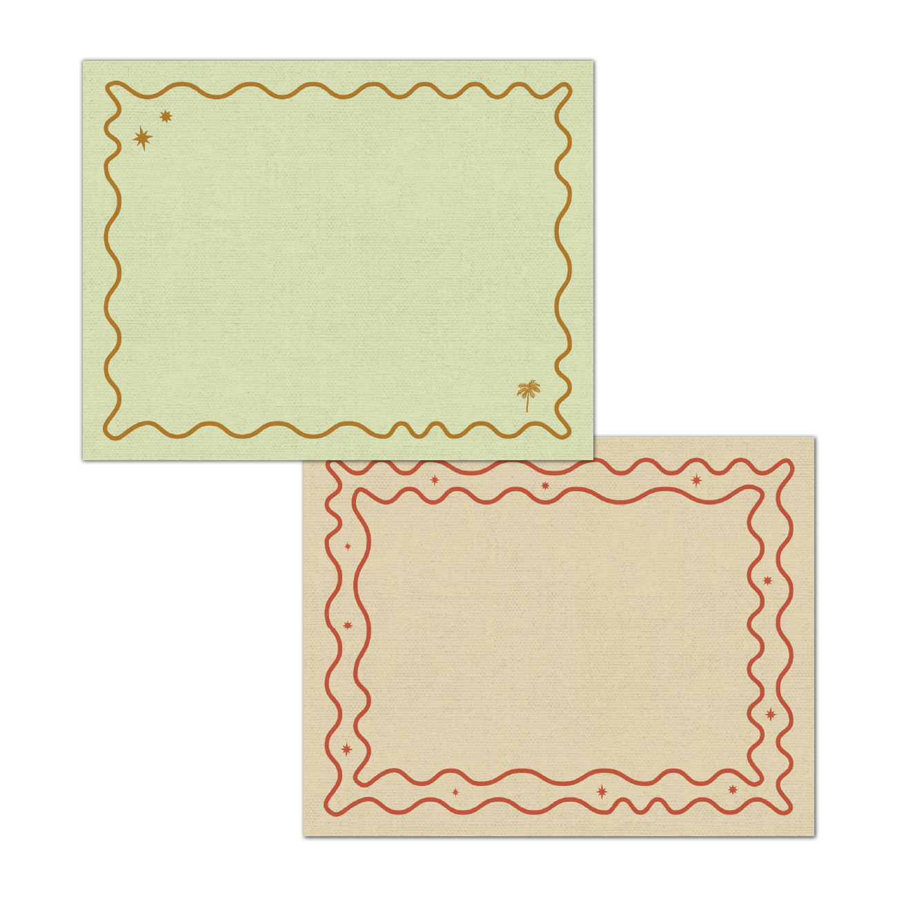 Stars Aligned Linen Placemats