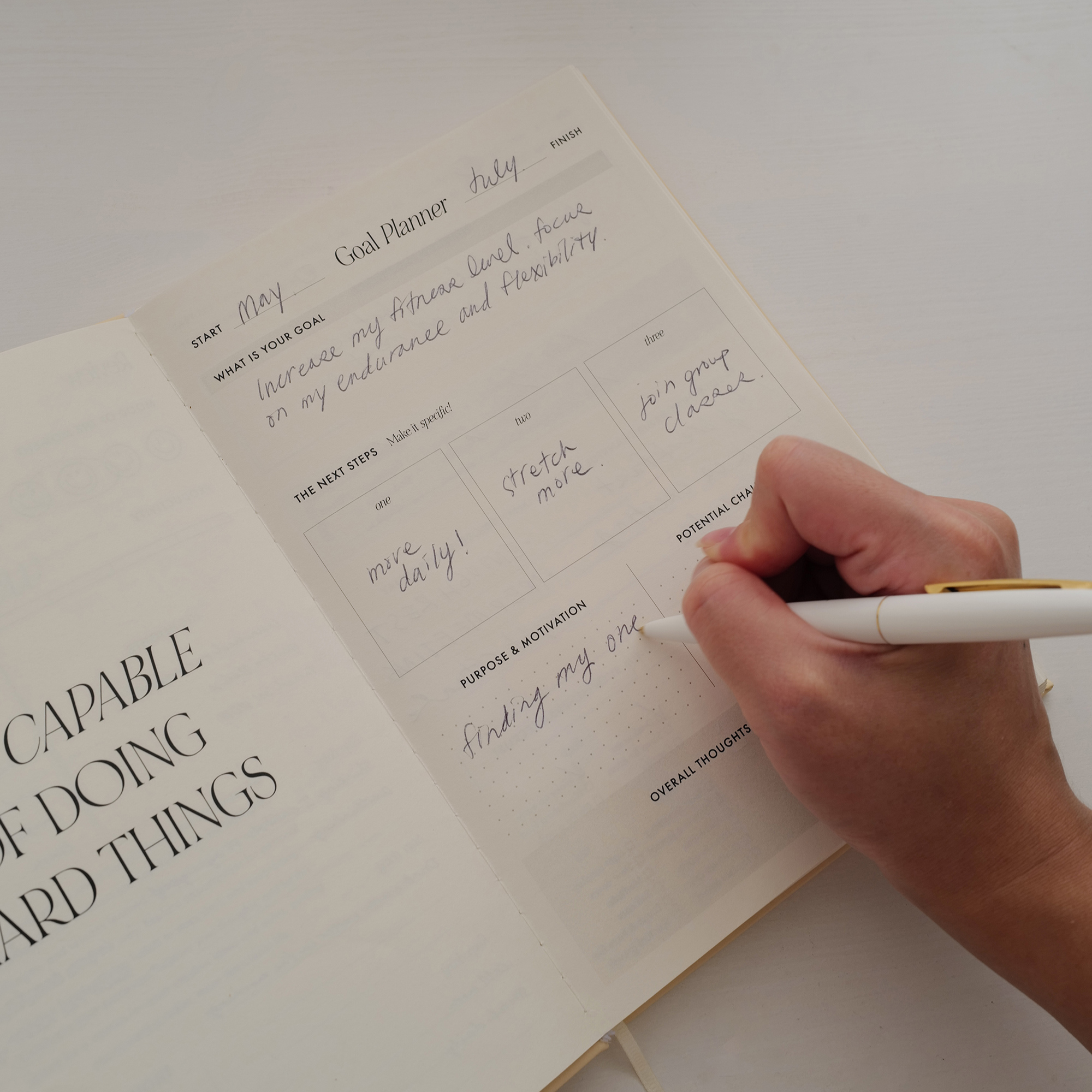 ____ness Intention Journal