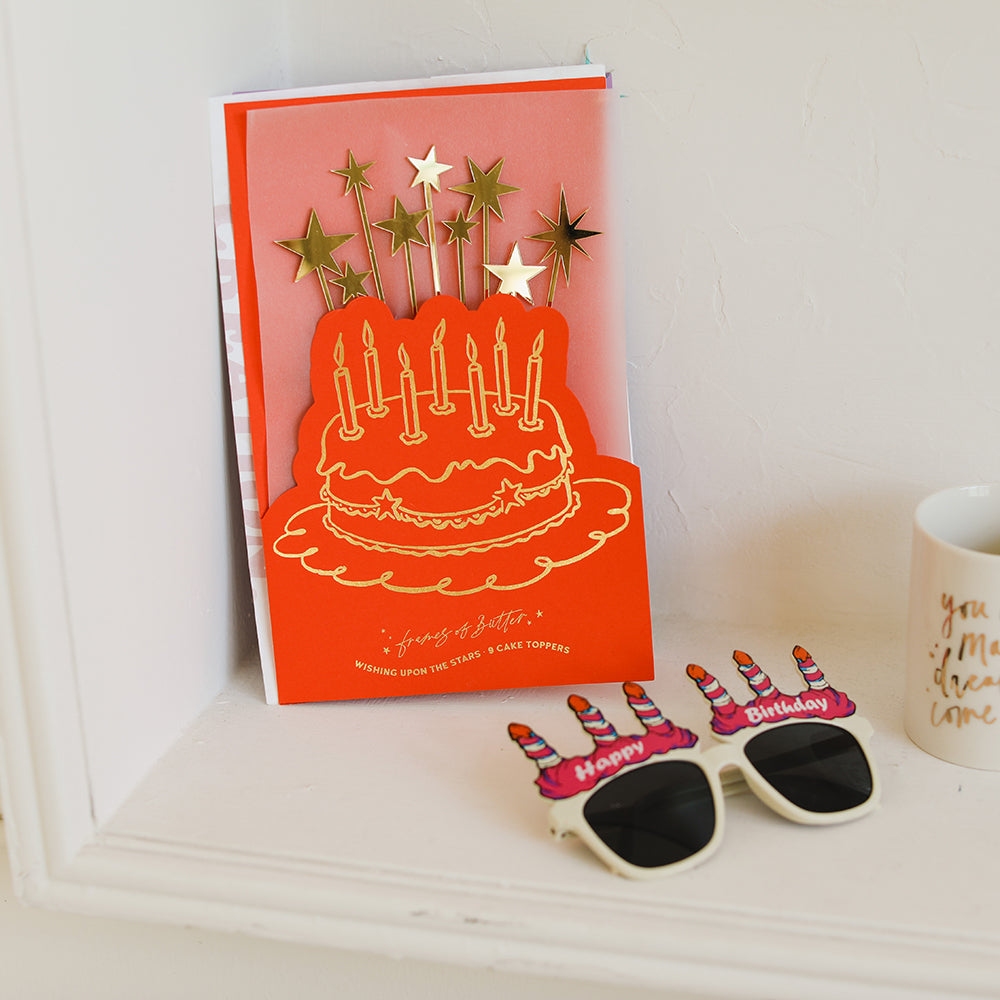 Stars Cake Topper Set party