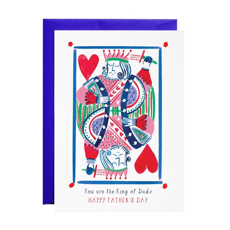 King - Greeting Card 父親節卡片 | Frames of Butter 父親節禮物